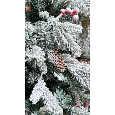 聖誕樹 180CM 綠色X白色 (連280個LED燈球)