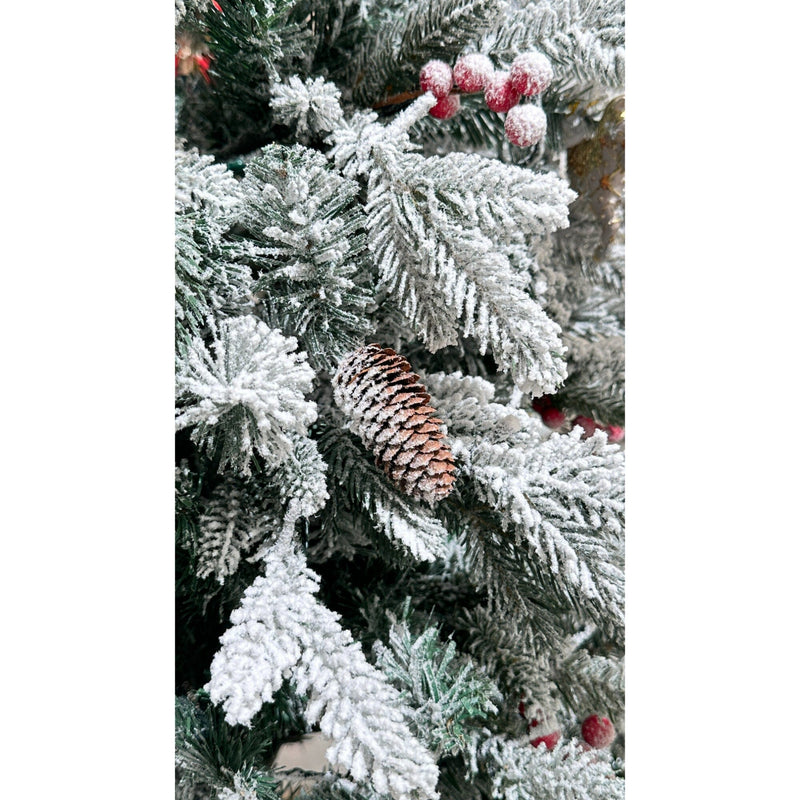 聖誕樹 180CM 綠色X白色 (連280個LED燈球)