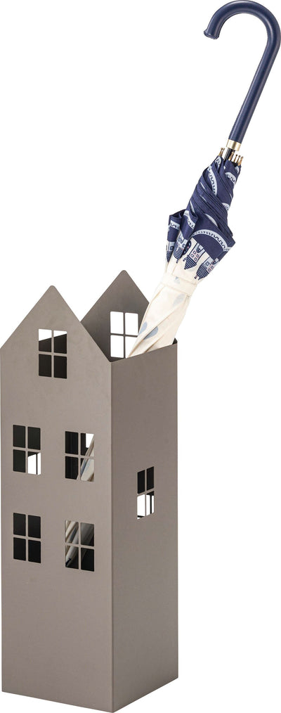 Umbrella Stand House Gray