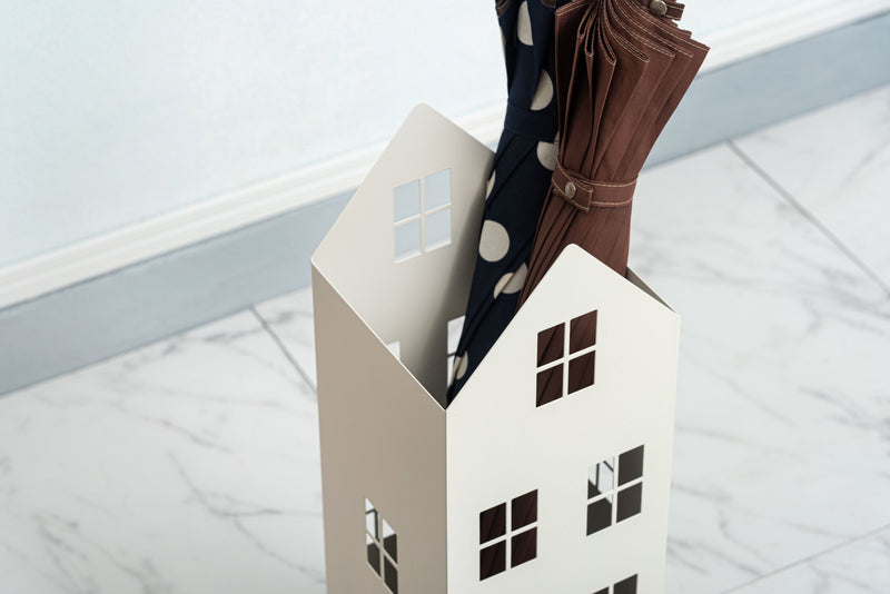 Umbrella Stand House White