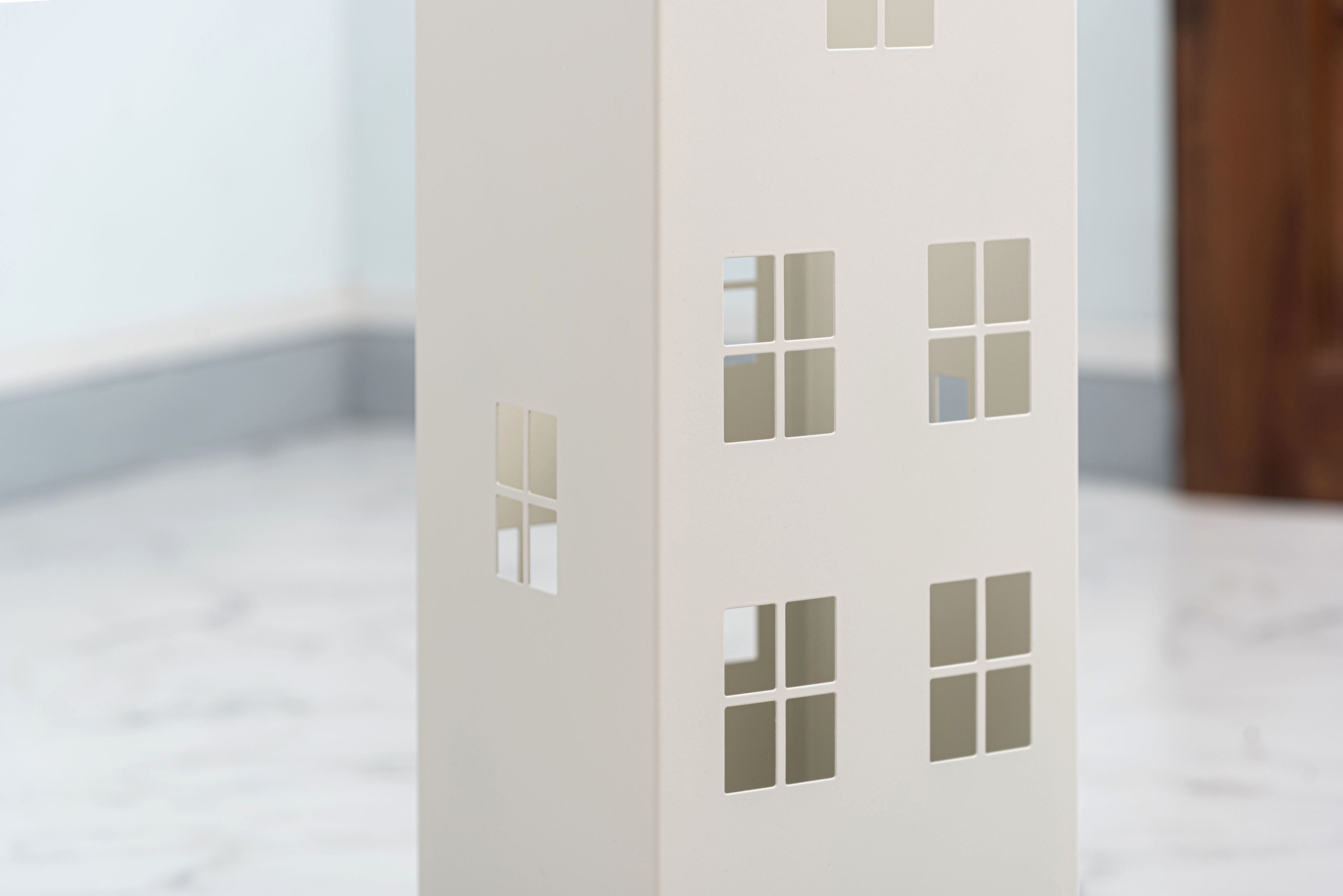 Umbrella Stand House White