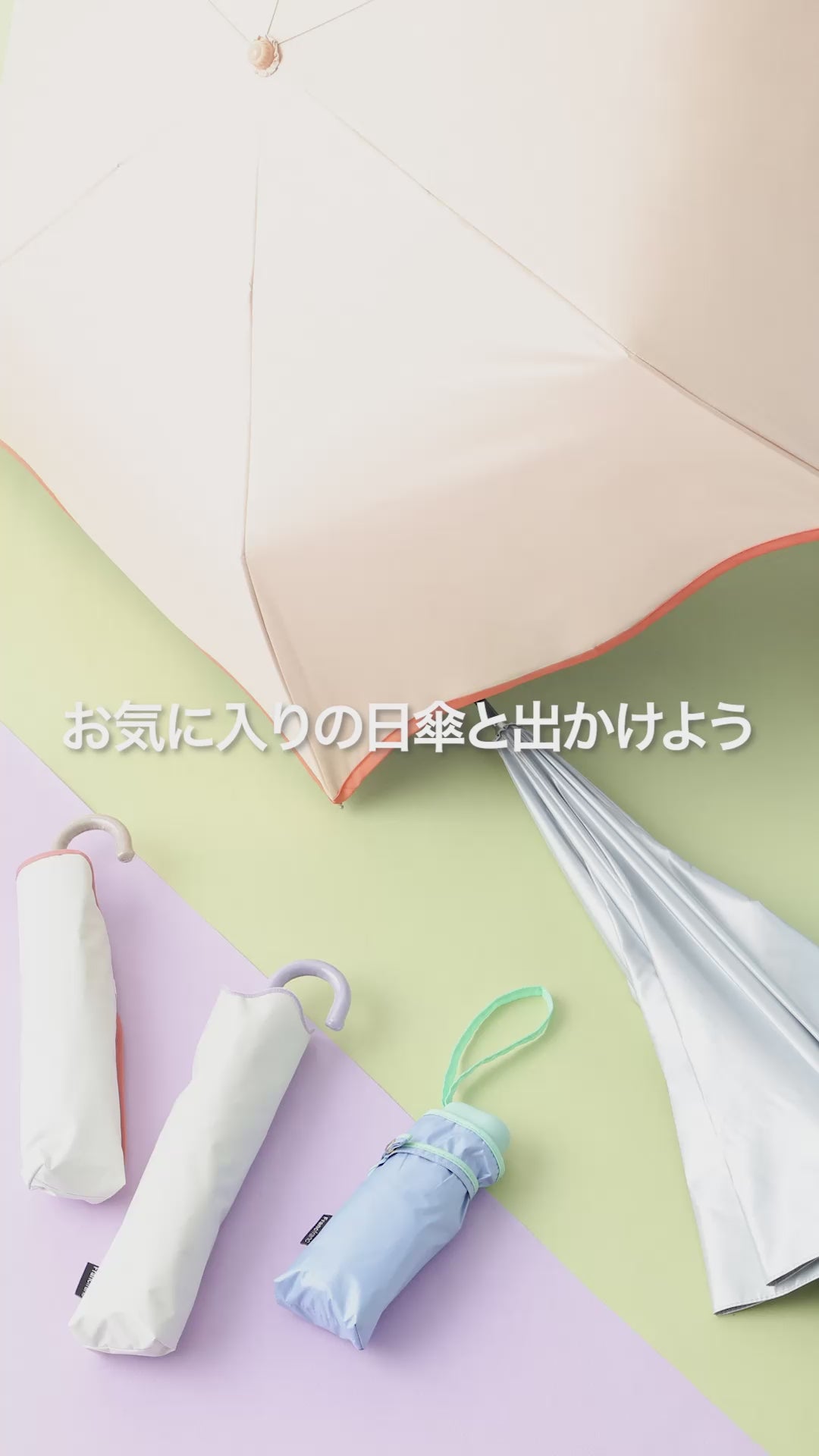 Ribbon Folding Umbrella 50CM  (For Both Sunny And Rainy Days) Silver