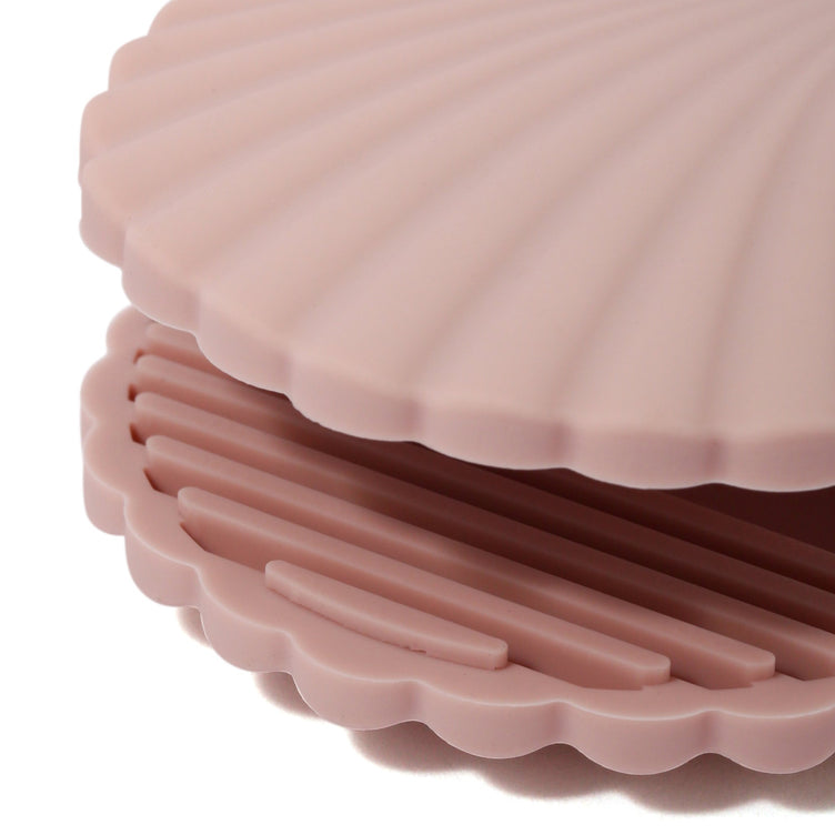 SHELL POT GRIP 2PCS PINK