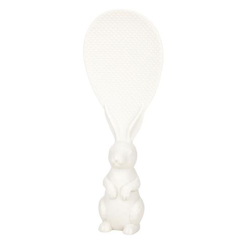 RABBIT RICE SPOON WHITE