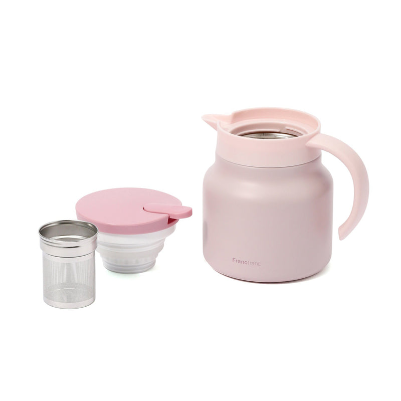 STAINLESS POT & SERVER PINK