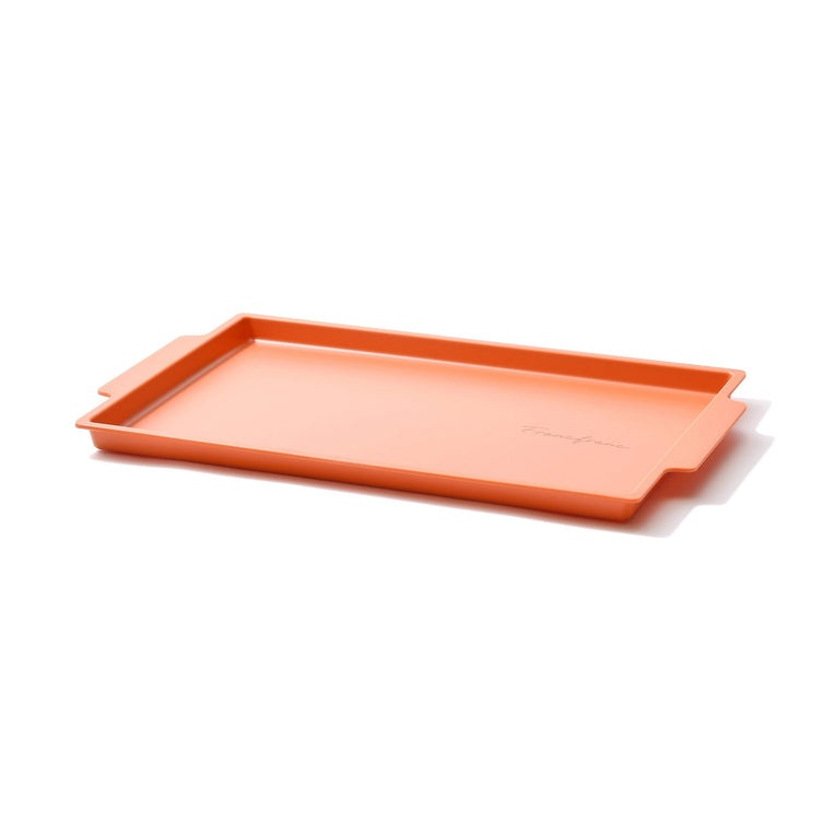 Matte Melamine Tray Orange