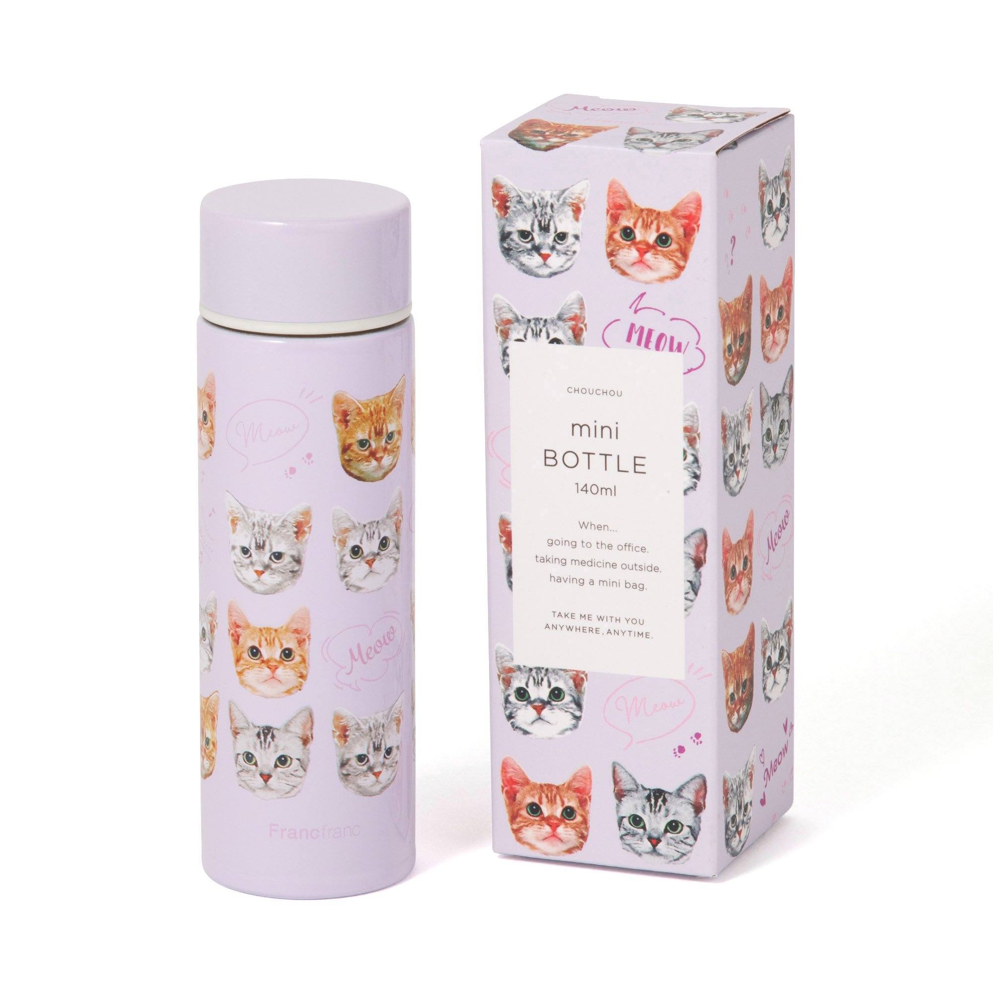 CHOUCHOU MINI BOTTLE CAT 140ML