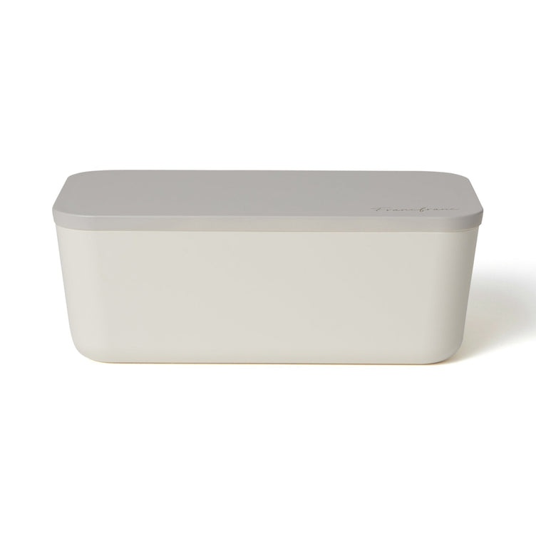 LOGO LUNCH BOX SINGLE-TIER WHITE