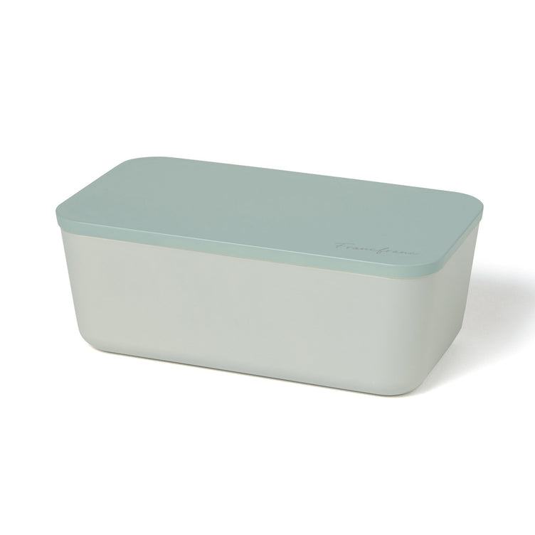 LOGO LUNCH BOX SINGLE-TIER BLUE