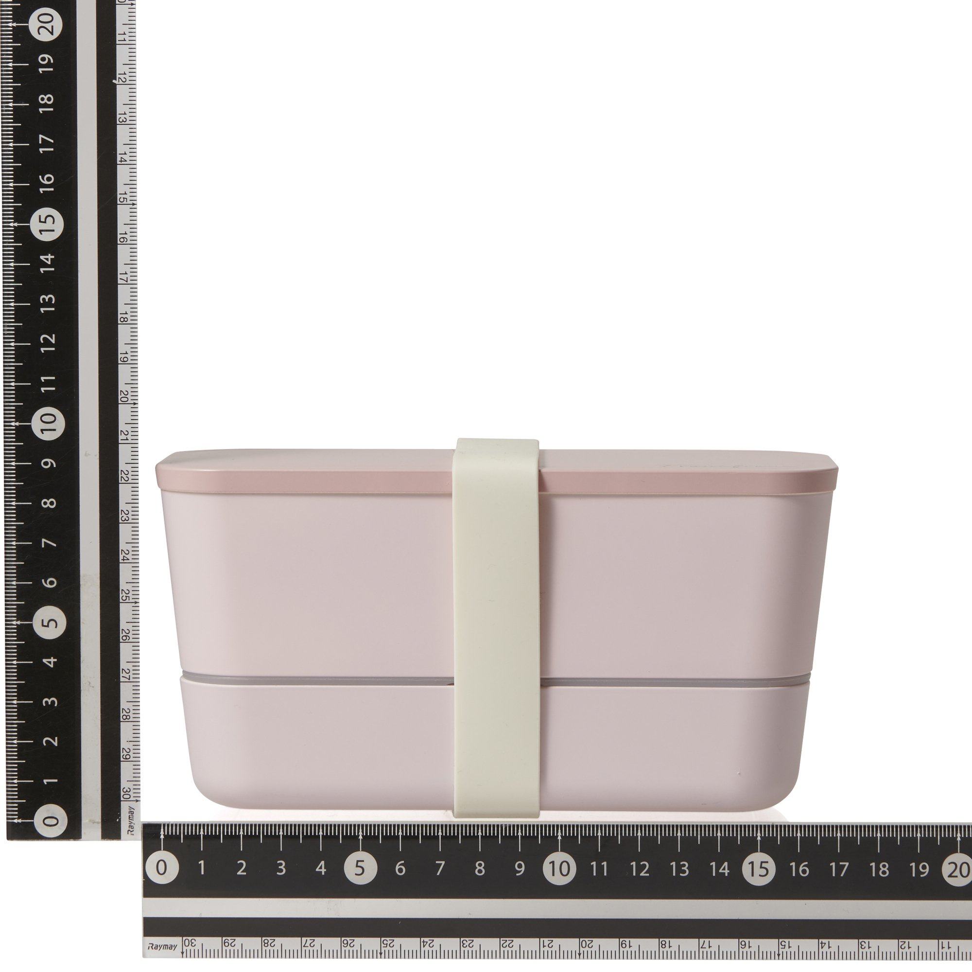 LOGO LUNCH BOX TWO-TIER PINK