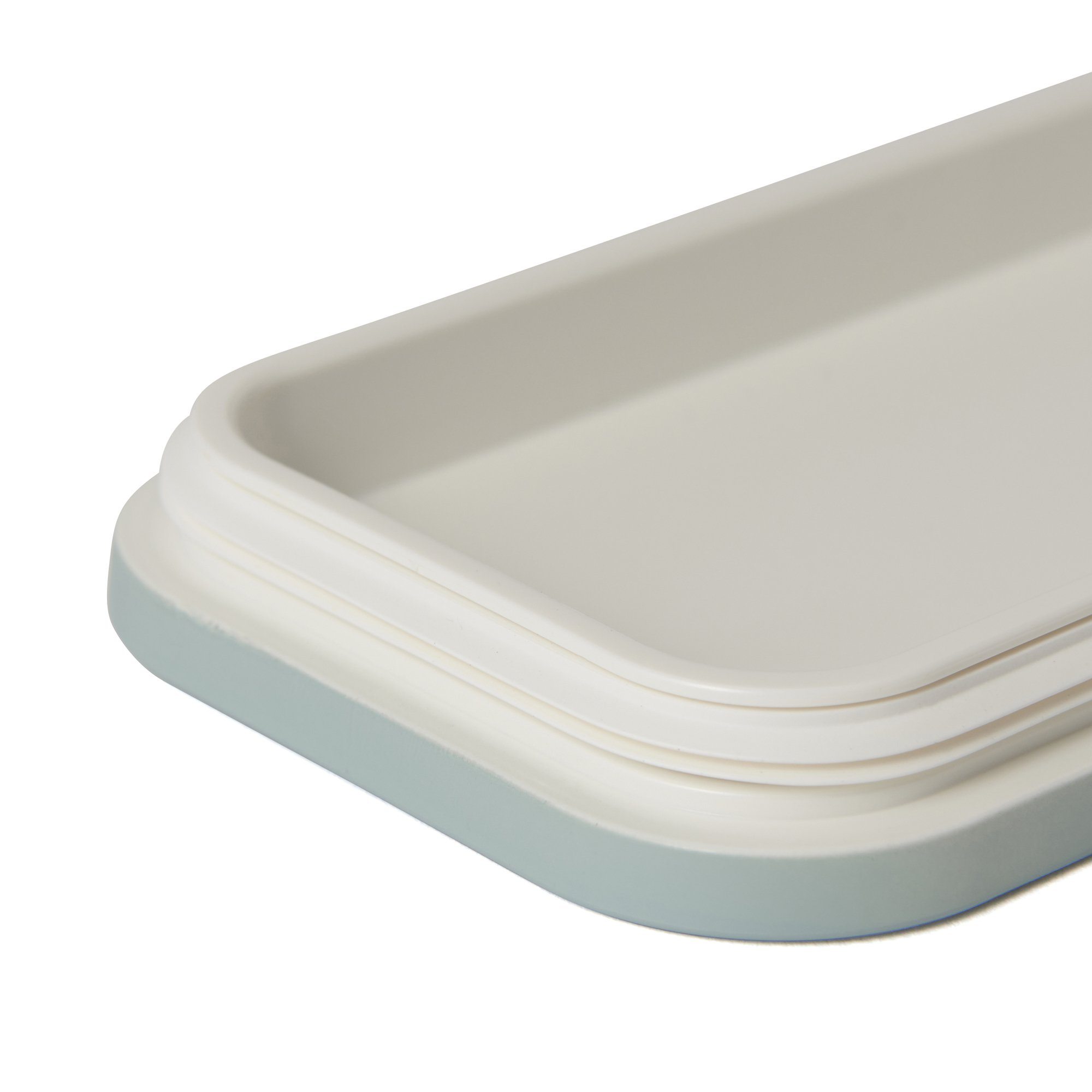 LOGO LUNCH BOX TWO-TIER BLUE