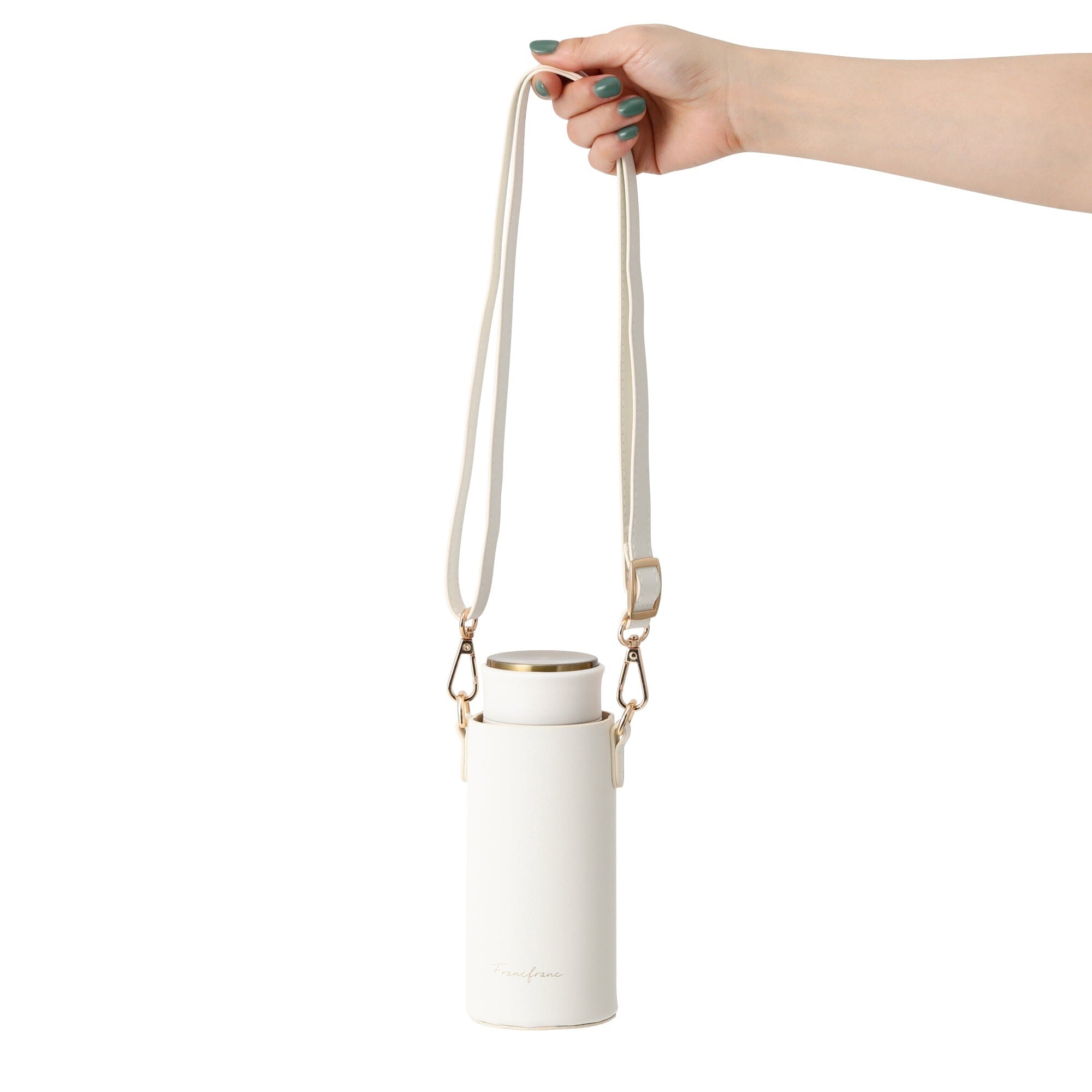 磨砂不銹鋼瓶架套件 350ml 白色