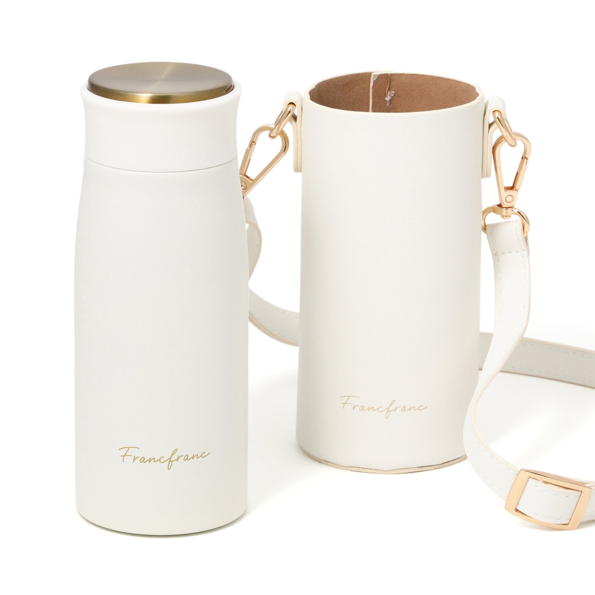 磨砂不銹鋼瓶架套件 350ml 白色