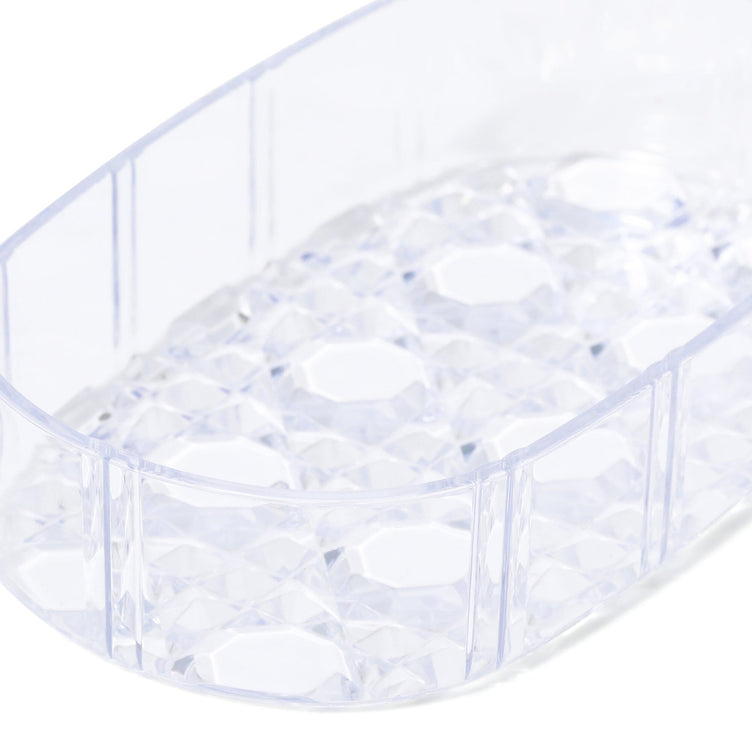 Jewel Lunch Box Round  White