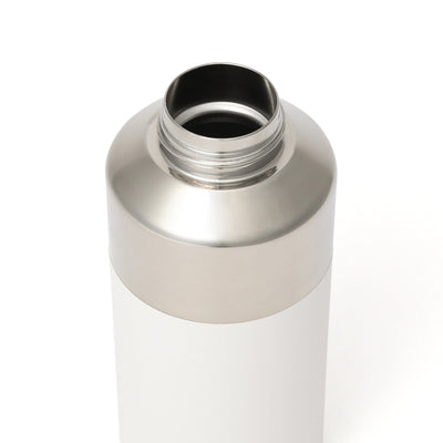 Layered Stainless Bottle 420Ml  White