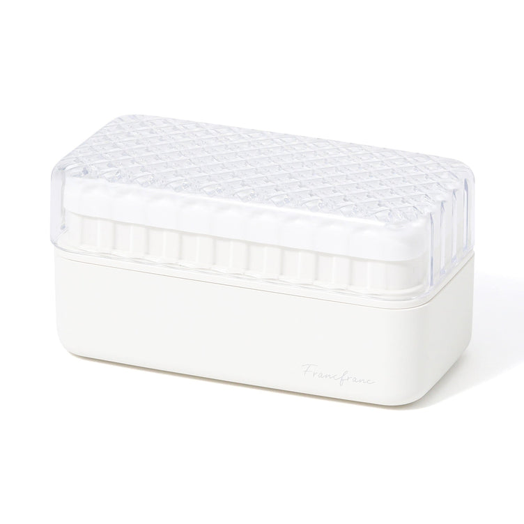 Jewel Lunch Box Square  White