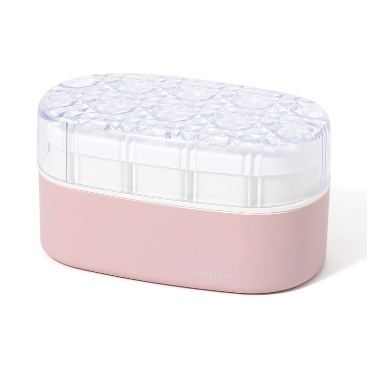 Jewel Lunch Box Round  Pink