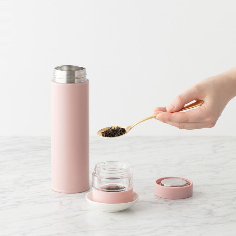 Stainless Tea Bottle 300Ml  Pink