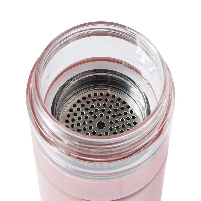 Stainless Tea Bottle 300Ml  Pink