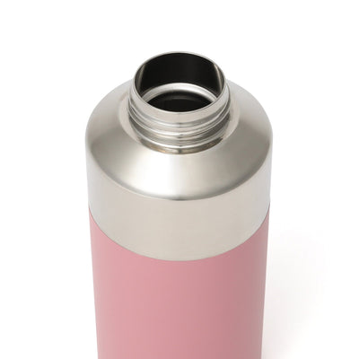 Layered Stainless Bottle 420Ml  Dark Pink