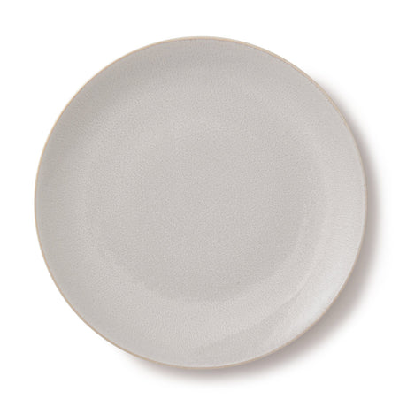 MINOYAKI IRODORI PLATE LARGE LIGHT GRAY