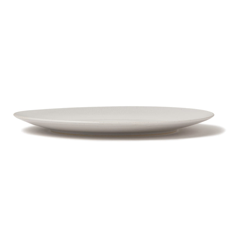 MINOYAKI IRODORI PLATE LARGE LIGHT GRAY