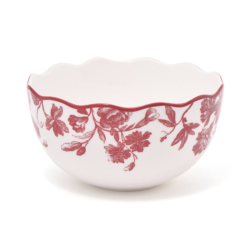 CLASSIC FLOWER BOWL RED