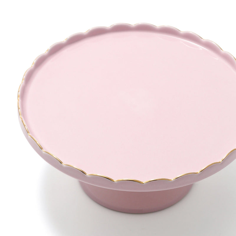 PASTEL SCALLOP STAND PINK