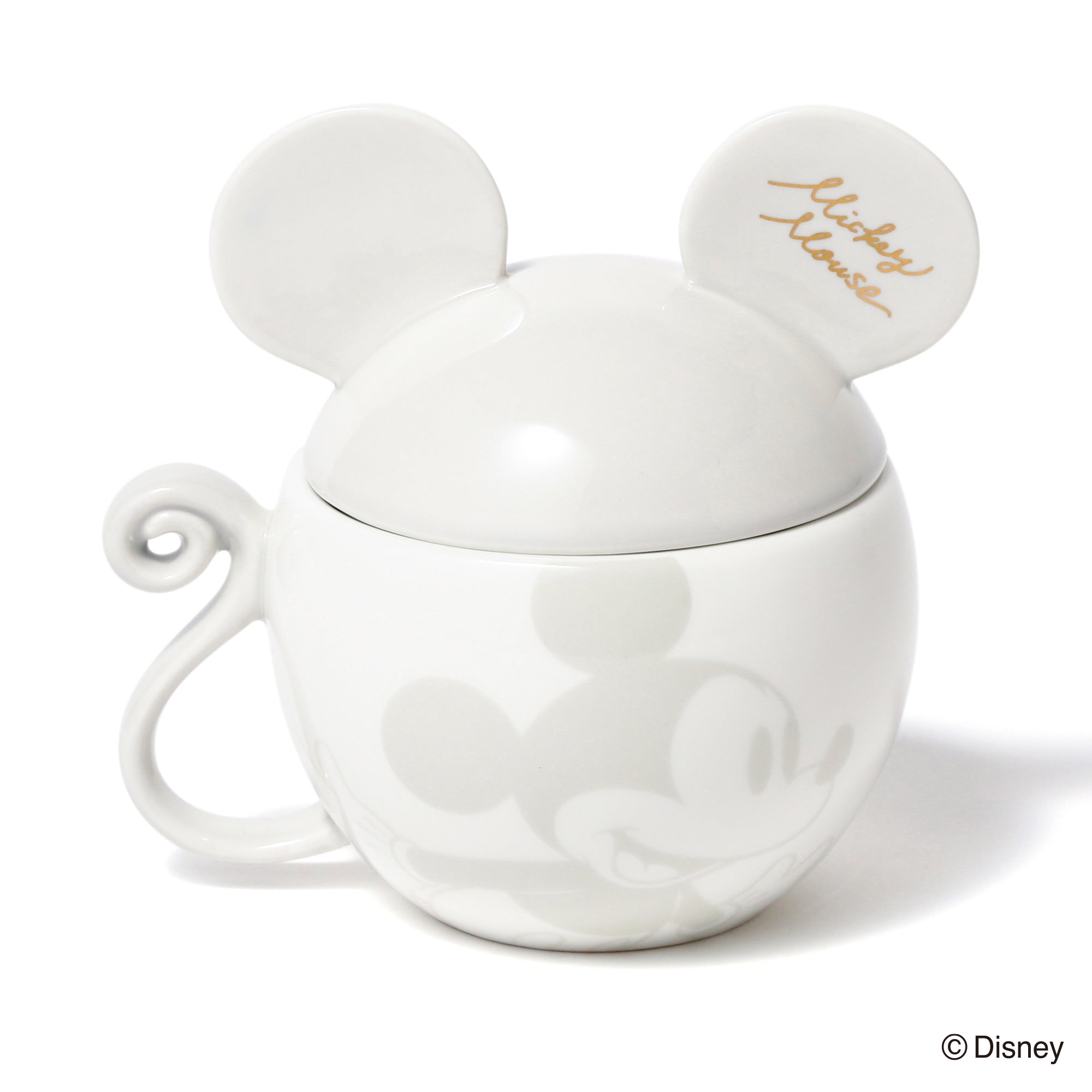 DISNEY PAIR MUG MOTIF PINK x GRAY