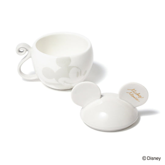 DISNEY PAIR MUG MOTIF PINK x GRAY