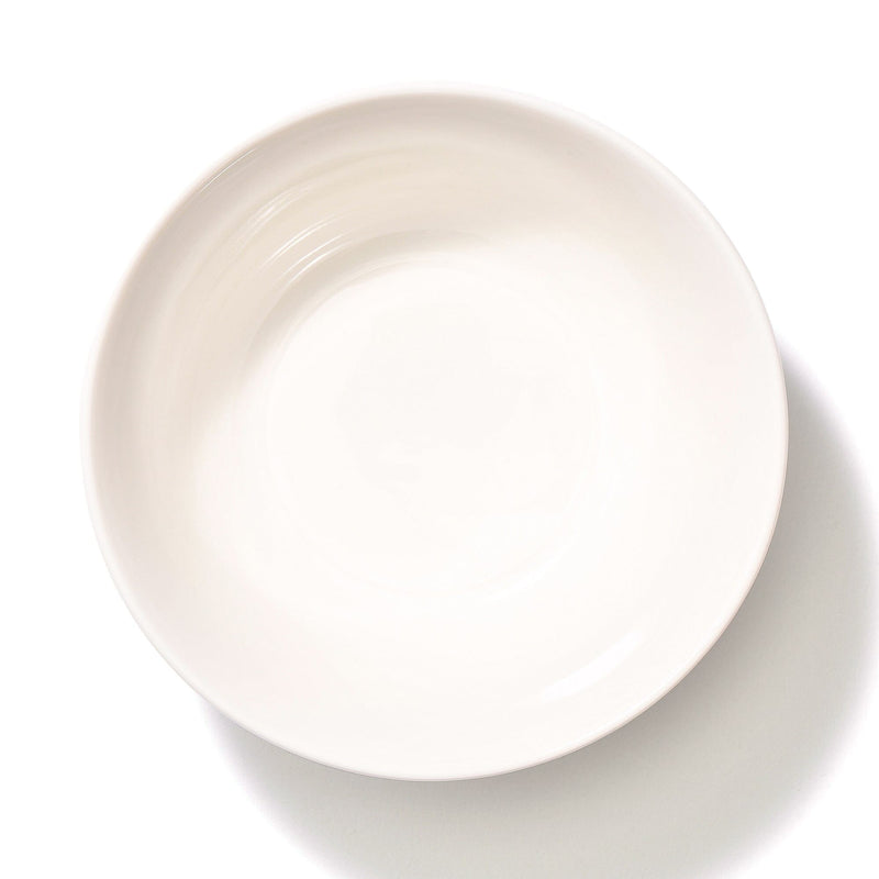 Blanche Bowl Medium Cross  White