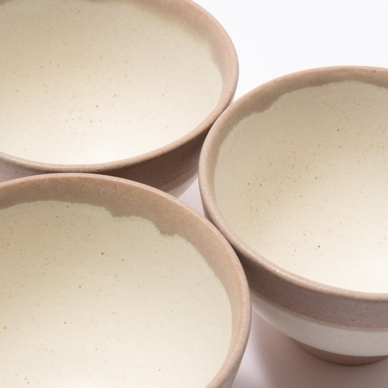Mino Rice Bowl Separate Soak  Brown
