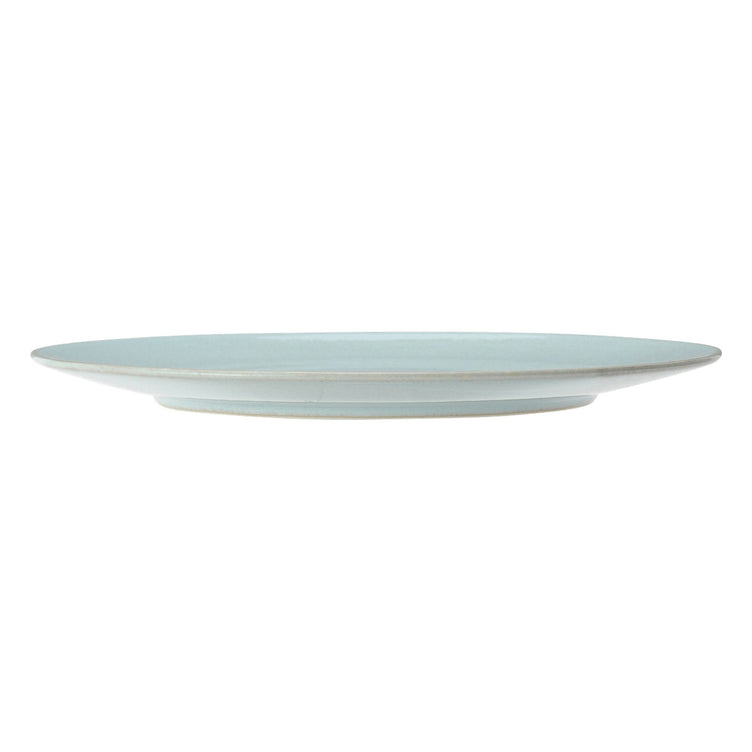 MINOYAKI IRODORI PLATE LARGE LIGHT BLUE