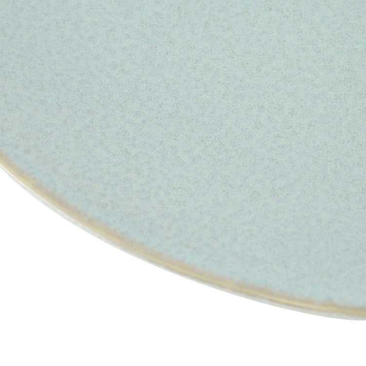 MINOYAKI IRODORI PLATE LARGE LIGHT BLUE