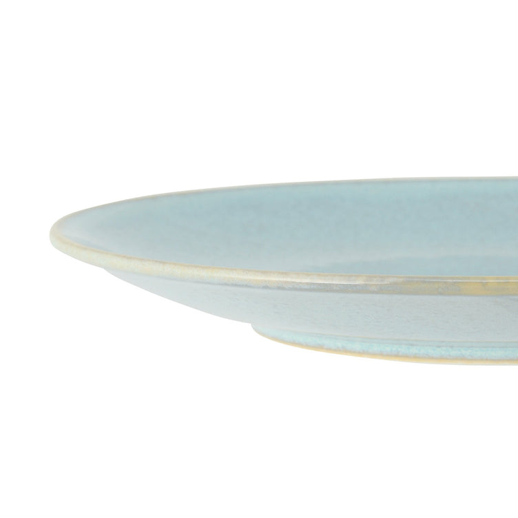 MINOYAKI IRODORI PLATE MEDIUM LIGHT BLUE