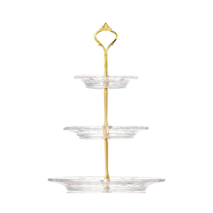 FLOWER FRILL GLASS STAND WHITE