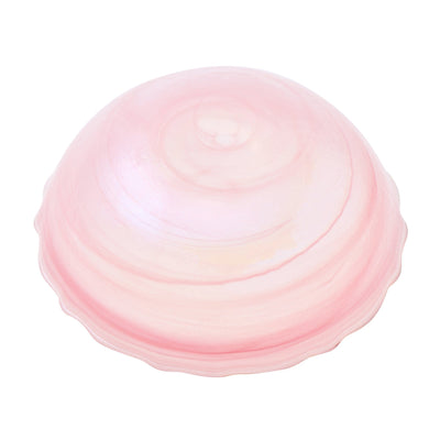 Marble Glass Bowl  Pink