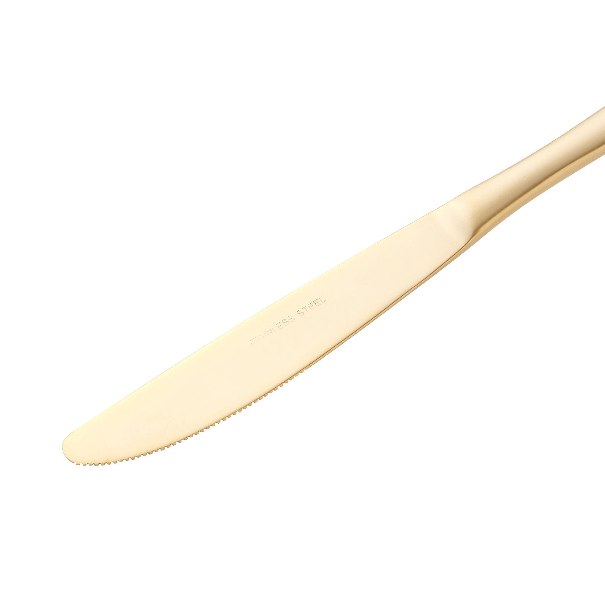 ELEGANTE Dinner Knife GOLD