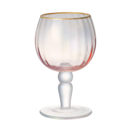 OPAL MOLDED GOBLET PINK