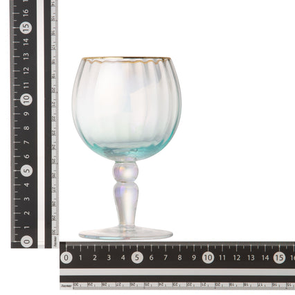 OPAL MOLDED GOBLET MINT