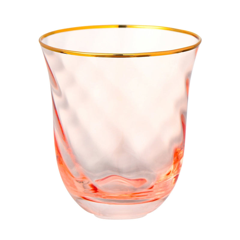 Fleur 玻璃杯 2件 粉紅色