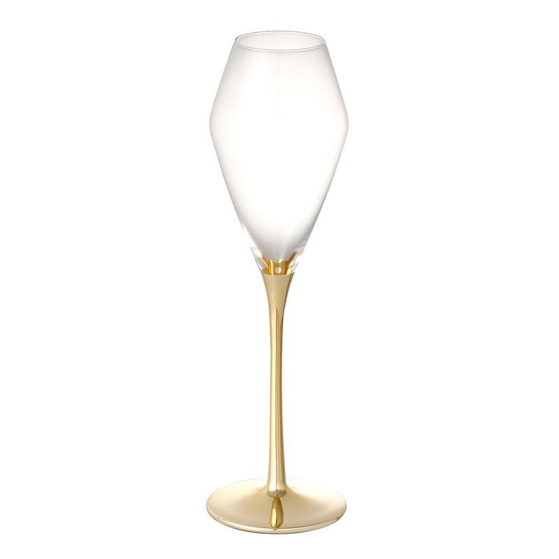 SHEEN CHAMPAGNE GLASS Gold