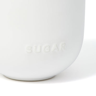 Canister Sugar White