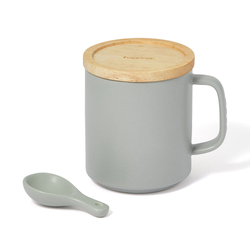 Mug Canister Salt Gray