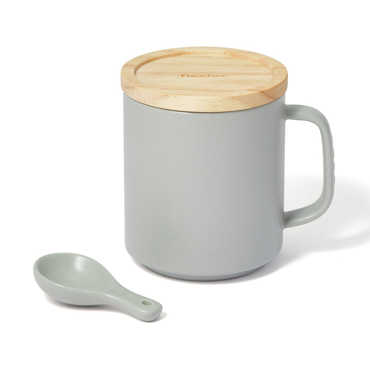 Mug Canister Sugar Gray