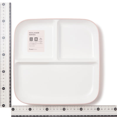 SOULAGER SEPARATE PLATE WHITE