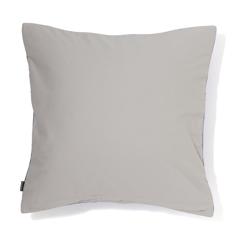 EMB ART AV CUSHION COVER 45 BLUE