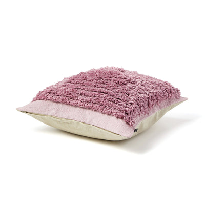 SQUARE TUFT CUSHION COVER 450 x 450 PURPLE