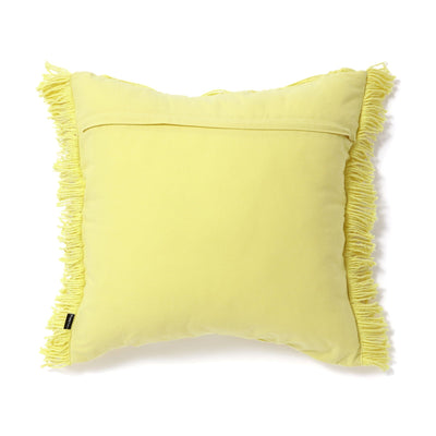 Macrame Cushion Cover 450 X 450 Light Yellow