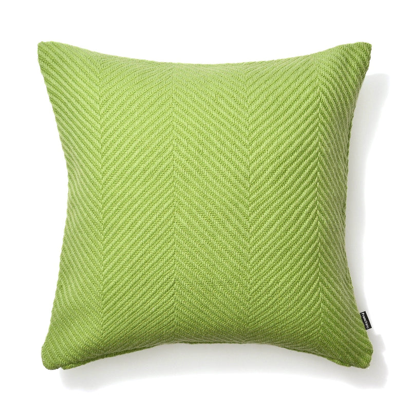 Herringborn Cushion Cover 450 X 450 Green